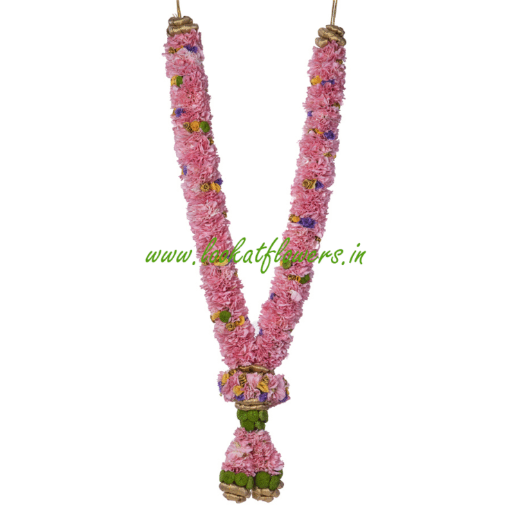Pink Designer Garlands 1 Pair
