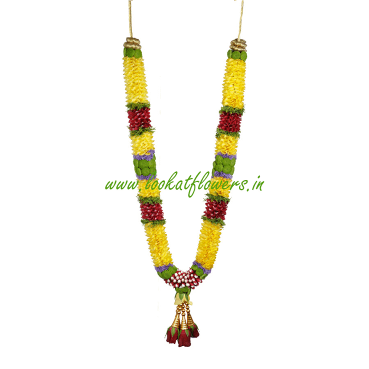 Yellow Rose petals Malai