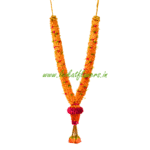 Orange Rose petals garland