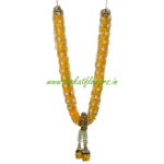 Yellow Rose Petals Garland with Net